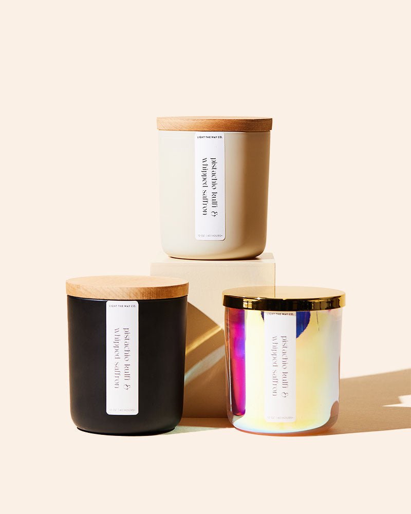 12oz aura private label candle - Finanzasymercado