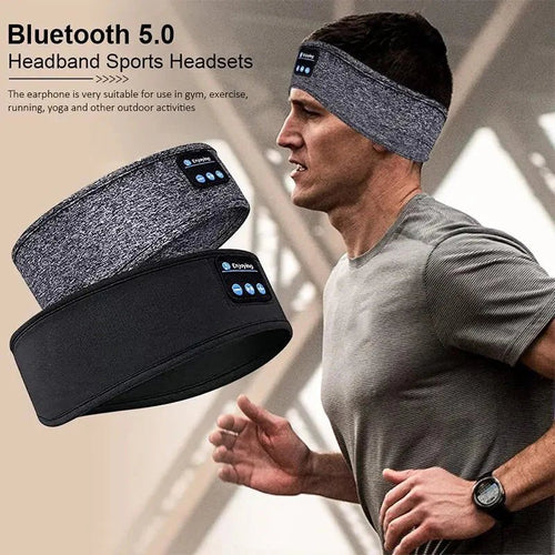Bluetooth Sleep Headband – Wireless Headphones, Built-In Speakers, Comfortable Fabric, 10-Hour Battery Life - Finanzasymercado