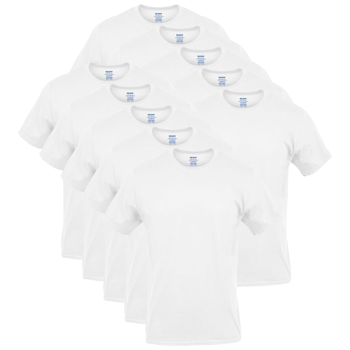 Gildan Men's Crew T-Shirts, Multipack, Style G1100 - Finanzasymercado