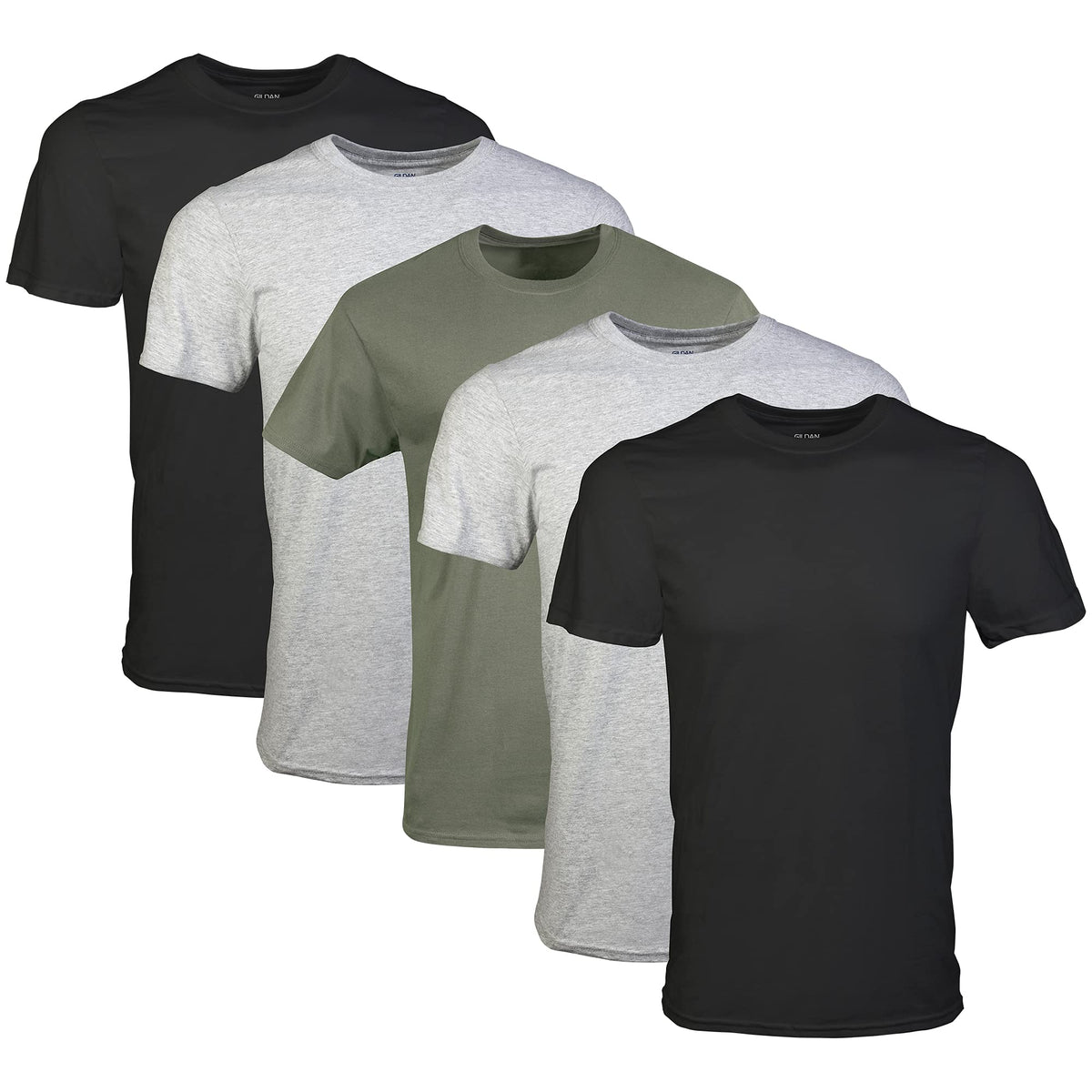 Gildan Men's Crew T-Shirts, Multipack, Style G1100 - Finanzasymercado