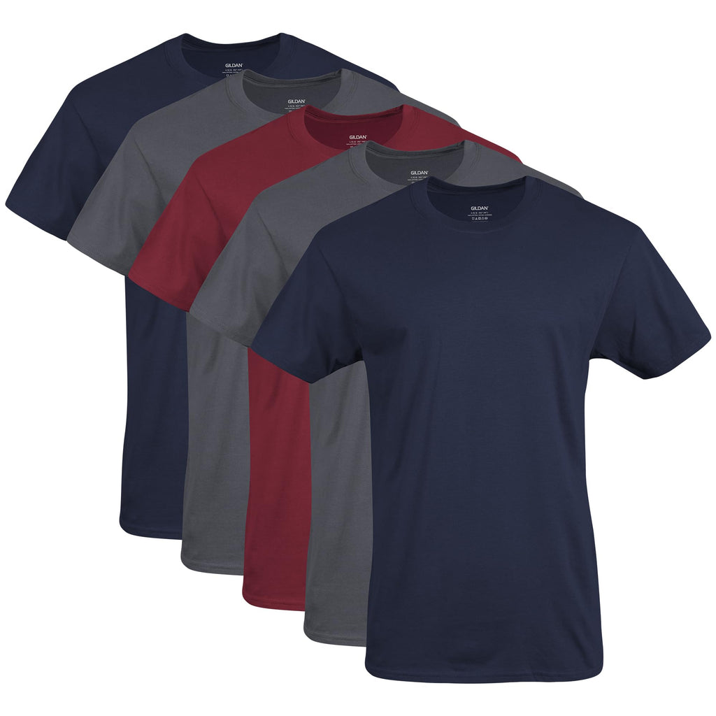 Gildan Men's Crew T-Shirts, Multipack, Style G1100 - Finanzasymercado