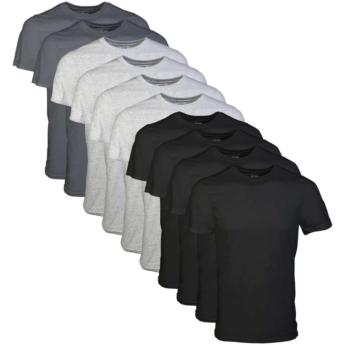 Gildan Men's Crew T-Shirts, Multipack, Style G1100 - Finanzasymercado