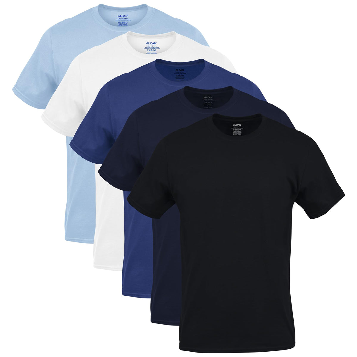 Gildan Men's Crew T-Shirts, Multipack, Style G1100 - Finanzasymercado