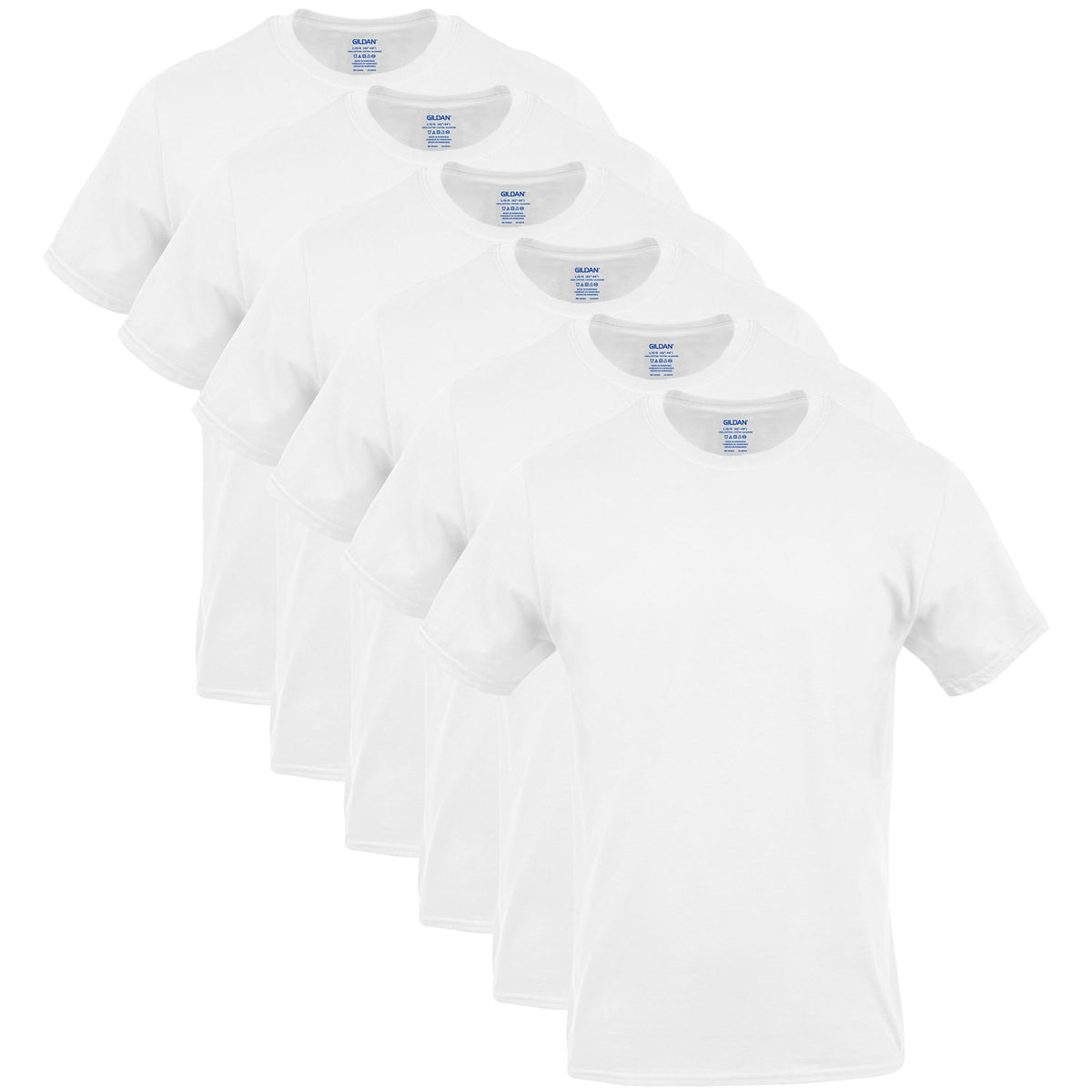 Gildan Men's Crew T-Shirts, Multipack, Style G1100 - Finanzasymercado