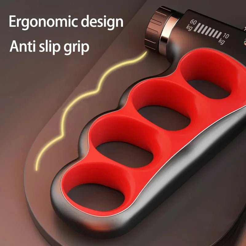 Grip Strength Trainer – Adjustable Resistance Hand Grip Strengthenerwith Auto Electronic Counter | Forearm & Finger Exerciser for Athletes, Musicians, Injury Recovery - Finanzasymercado