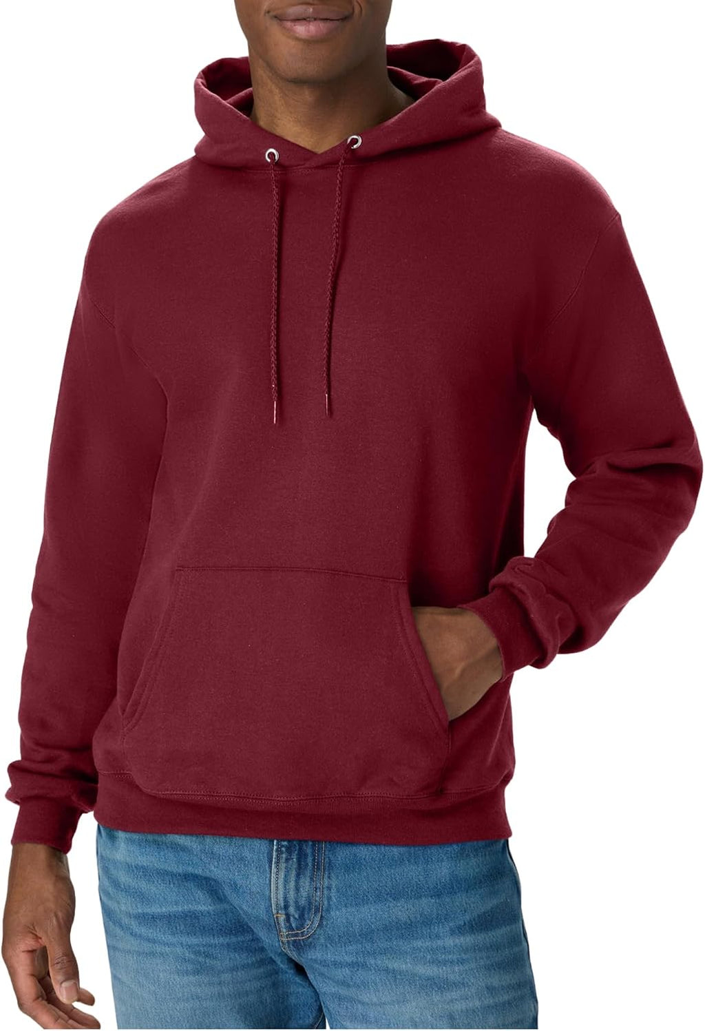 Hanes Men's Hoodie - EcoSmart Fleece Hooded Sweatshirt for Men & Women - Midweight Fleece - Big & Tall Available - Finanzasymercado