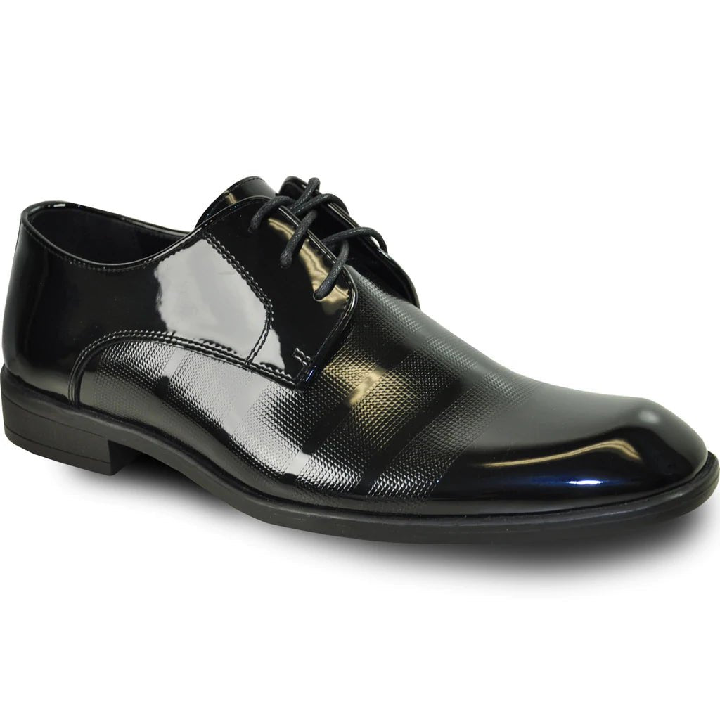 "Rockefeller" Black Vangelo Tuxedo Shoes - Finanzasymercado