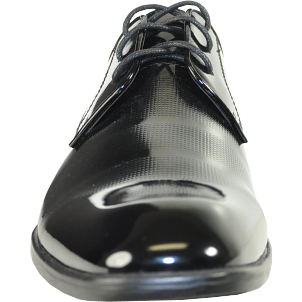 "Rockefeller" Black Vangelo Tuxedo Shoes - Finanzasymercado