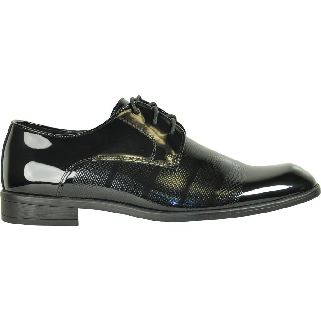 "Rockefeller" Black Vangelo Tuxedo Shoes - Finanzasymercado