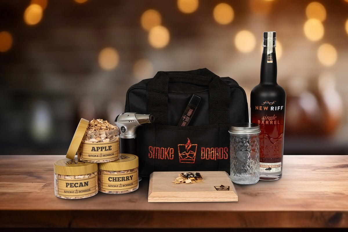 Smoke Boards Kit with New Riff Private Barrel Pick - Finanzasymercado