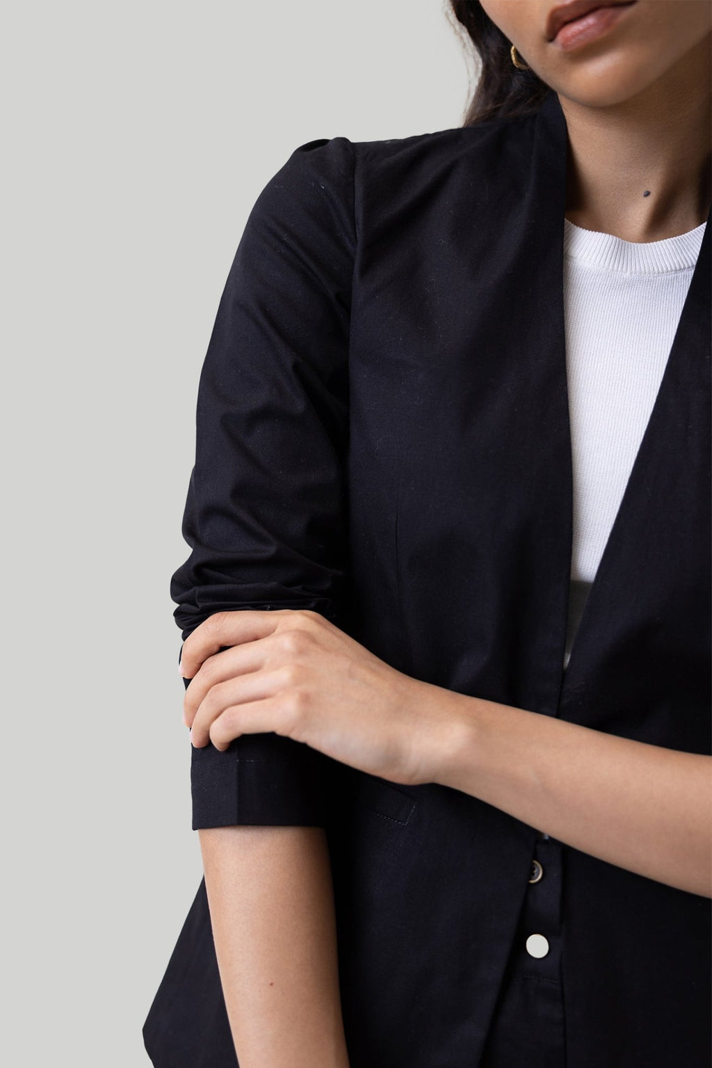 Summer Heat Blazer in Black - Finanzasymercado