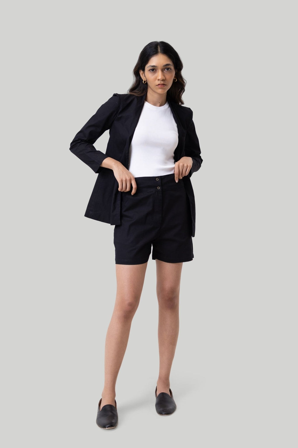 Summer Heat Blazer in Black - Finanzasymercado